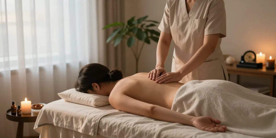 Engaging 강동구출장안마 session in a calming therapy room for relaxation and wellness.