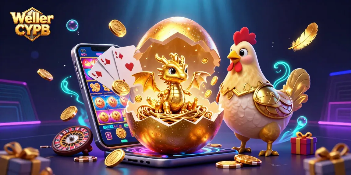 Engage with Weller CYPB while exploring a vibrant casino scene featuring a golden baby dragon on poker chips.